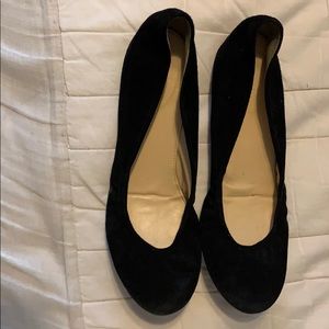 Jcrew black ballet flats